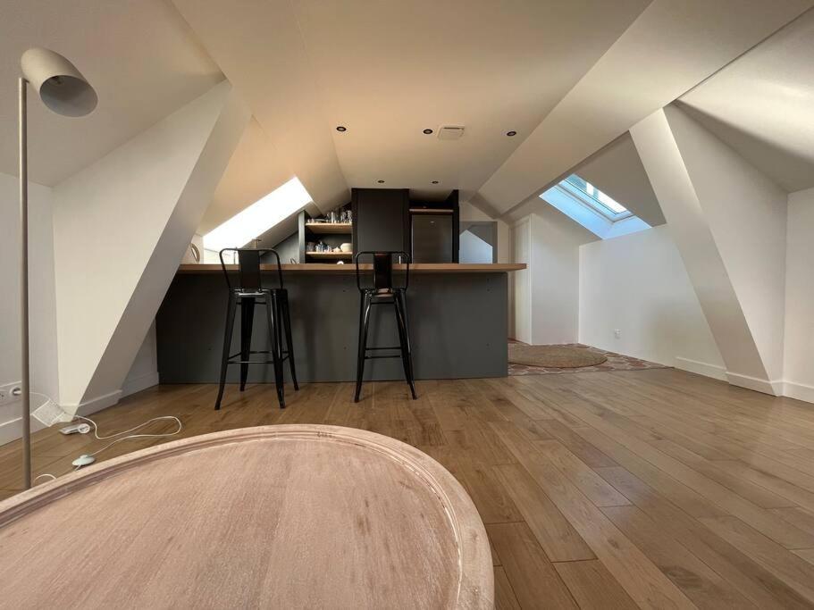 Sur Les Toits De Fontainebleau - Hypercentre Apartamento Exterior foto