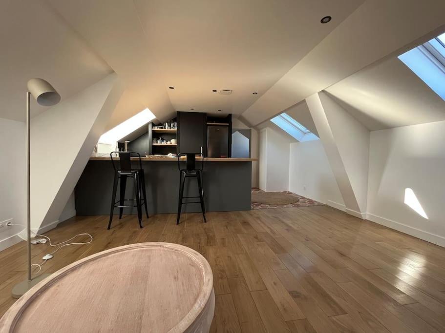 Sur Les Toits De Fontainebleau - Hypercentre Apartamento Exterior foto