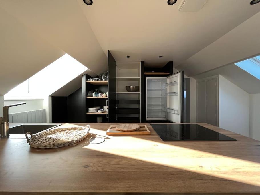Sur Les Toits De Fontainebleau - Hypercentre Apartamento Exterior foto